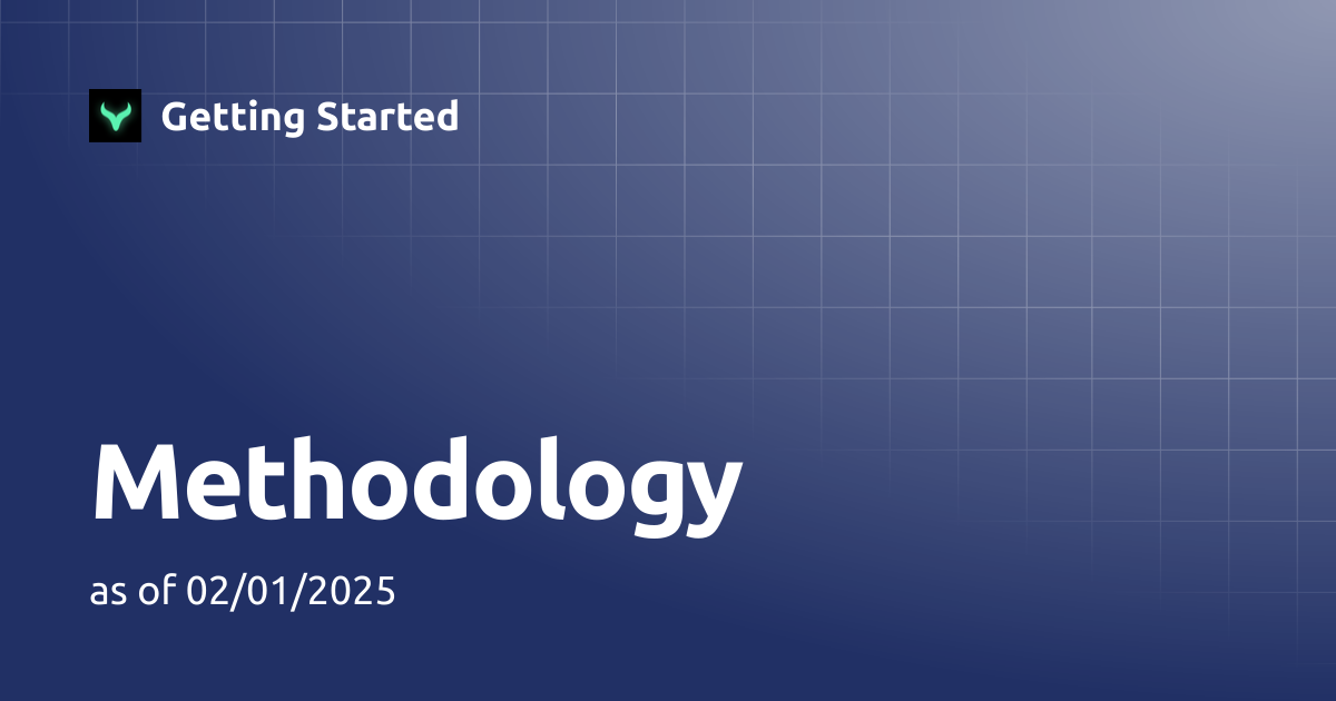 Methodology | Getting Started